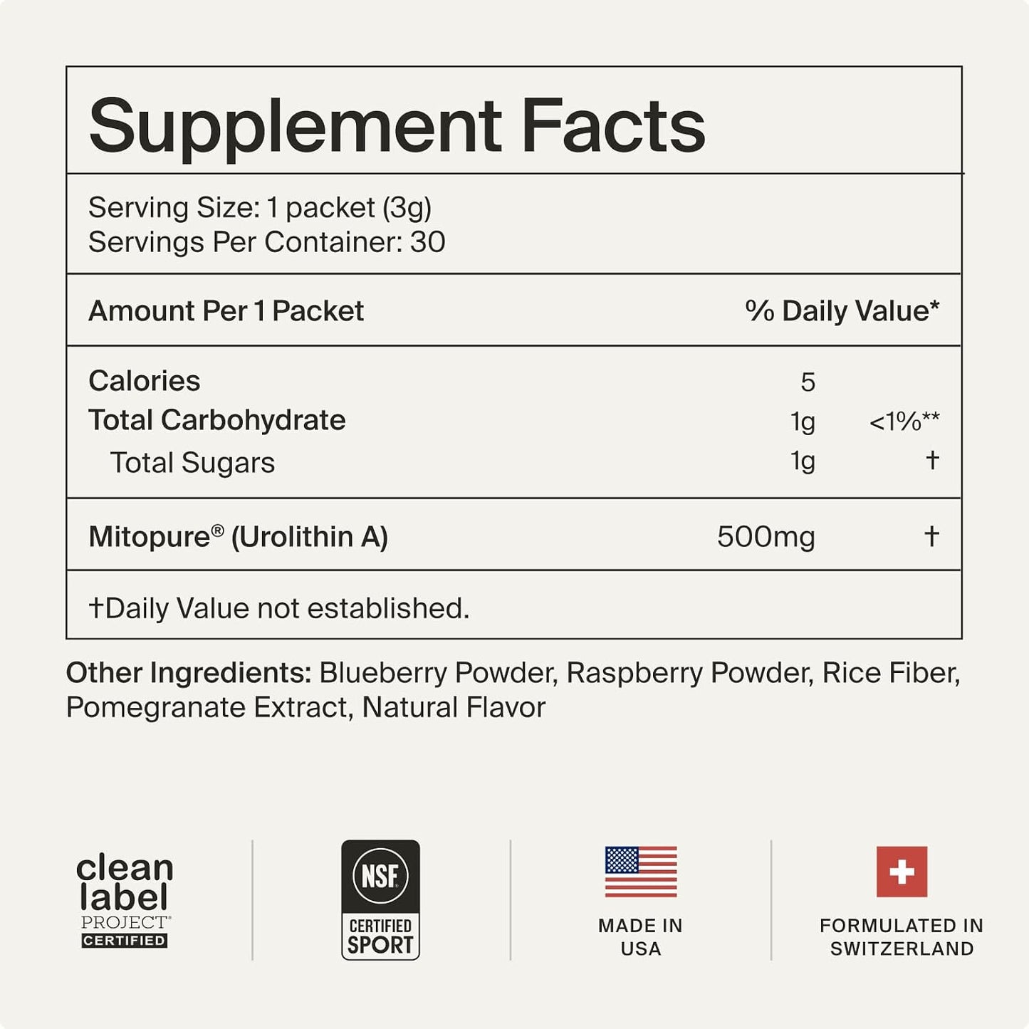 Mitopure Powder Urolithin A